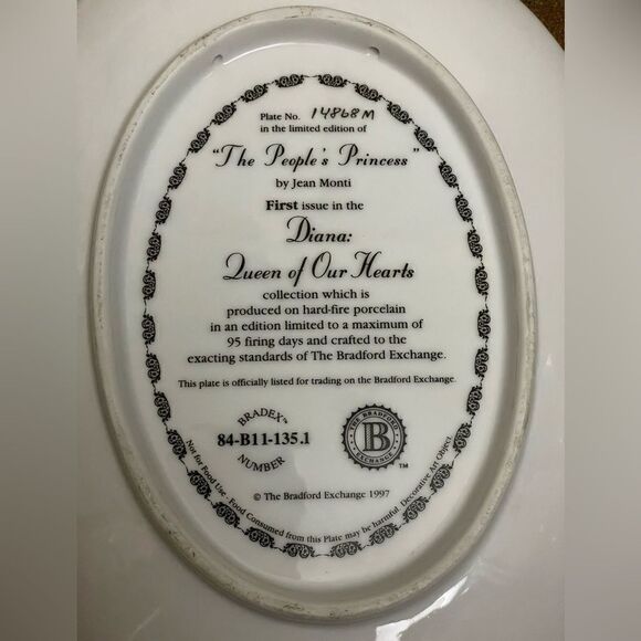 Princess Diana Queen of Our Hearts “The People’s Princess” Collectible - Picture 10 of 11